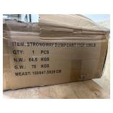 Strongway Steel ATV Trailer, 1200-Lb. Capacity, 18 Cu. Ft.