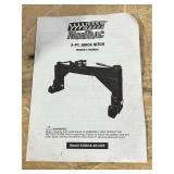 NorTrac 3-Pt. Quick Hitch, 30in.W, Category 1