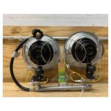 Portable Radiant Propane Double Tank Top Heater