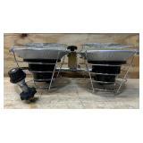 Portable Radiant Propane Double Tank Top Heater