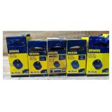 Irwin Hole Saw lot of 5