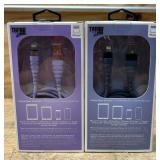 TrendZone Paracord Rope Lighting Cable lot of 2