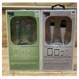 TrendZone Paracord Rope Lighting Cable lot of 2