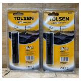 TOLSEN LED Flashlight lot of 2