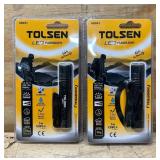 TOLSEN LED Flashlight lot of 2