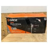 GROZ OPM electric oil pump (sold as is)
