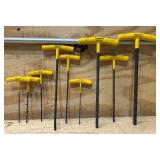 Bondhus T-Handle Hex lot of 9