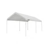 Ironton Outdoor Canopy Tent 20ft. X 10ft. Commercial Strength Steel Frame Baked-on Powder-Coat Ripstop Cover White (not inspected/ sold as is)