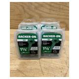 #9 x 1-5/8 in. Serrated Flat Head Star Drive Cement Board Screws (140-Pack) (lot of 4)