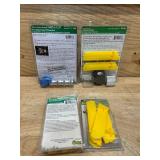 Grass Gator Replacement trimmer heads and blades (lot of 4)