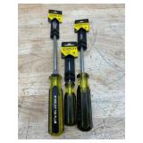 Stanley screwdrivers (lot of 3)
