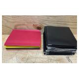 Differently colored folders