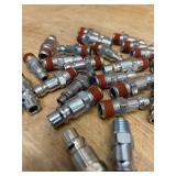 Various sized air plugs