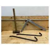 Assorted work tools (lot of 4)