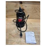 Ironton Submersible Water Pump, 1268 GPH, 1/8 HP, 1in. Port (NON-WORKING)