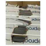 LIFEPROOF Lot of 24 Cases of- Timber Wolf Hickory 0.28 in. T x 6.5 in. W Waterproof Engineered Hardwood Flooring (21.8 sq. ft./case) (523.2 total sq. ft) Retail Value of $2,296.85