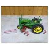Ertl Precision Classics John Deere Model A Tractor with 290 Series Cultivator