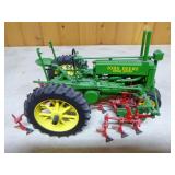 Ertl Precision Classics John Deere Model A Tractor with 290 Series Cultivator