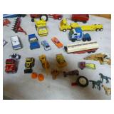 Lot of Small Die-Cast Toys