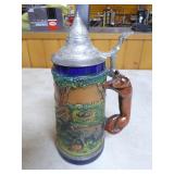 4 Beer Steins and Terry Redlin Coffee Mug