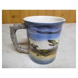 4 Beer Steins and Terry Redlin Coffee Mug