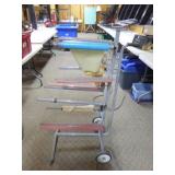 Rack for Rolls of Paper/Wire