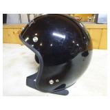 Motorcycle Exhaust Pipes and Helmet