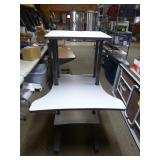 Adjustable 3-Tier Desk