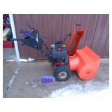 Ariens 8524 snow blower with electric start. Used condition. Tested & works. As shown.