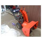 Ariens 8524 snow blower with electric start. Used condition. Tested & works. As shown.