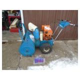 Vintage Home Lite snow blower. Consignor says it runs but needs belts. As shown.