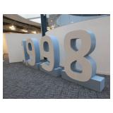 1998 FREESTANDING NUMBERS