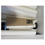 HP DESIGN JET LARGE FORMAT PRINTER WITH PAPER AND INK