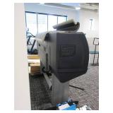 HP DESIGN JET LARGE FORMAT PRINTER WITH PAPER AND INK