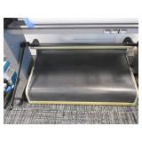 HP DESIGN JET LARGE FORMAT PRINTER WITH PAPER AND INK