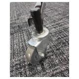 NATIONAL PUBLIC SEATING FOLDING CHAIR STORAGE AND TRANSPORT RACK