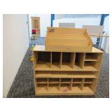 LAKESHORE BOOK STAND AND STORAGE UNIT