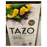 Trol - TAZO Regenerative Organic Earl Grey Black Tea - 16 Tea Bags per Box - 4 Boxes