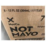 Case of NotCo Not Mayo Plant-Based Spread, 8 x 12 oz Bottles