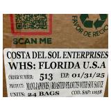 FL 4 - Diana Maní Japonés Roasted Peanuts with Soy Sauce Flavor - 24 Bags