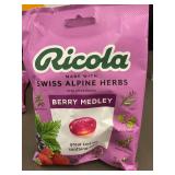 Ricola Berry Medley Cough Drops - Swiss Alpine Herbs - 4 Bags