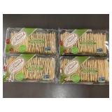 DE 3 - La Panzanella Croccantini Roasted Garlic Artisan Crackers - 4 ct Bulk
