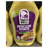 Trol - 4x Taco Bell Avocado Ranch Creamy Sauce 12 oz Bottles