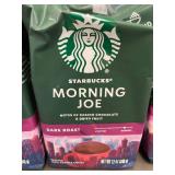 RI 3 - Starbucks Morning Joe Dark Roast Ground Arabica Coffee 12 oz - 3-Pack