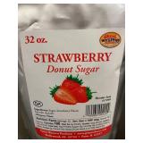 UT 4 - 3 pk Great Western Strawberry Donut Sugar 32 oz Bags - Best By 4/10/25