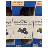 Lesley Stowe Raincoast Crisps Blueberry Almond Crackers 4 x 5.3oz (2025 Exp)