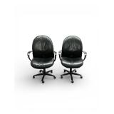 Haworth Leather Executive Task Chair