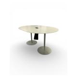 7ftx5ftx3.5ft Conference Table w/ 6 Chairs