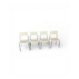 4 Krug Stacking Chairs