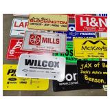 Lot of Assorted Dealer License Plate Covers